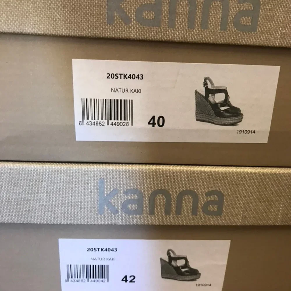 Kanna Leather Wedge Sandal